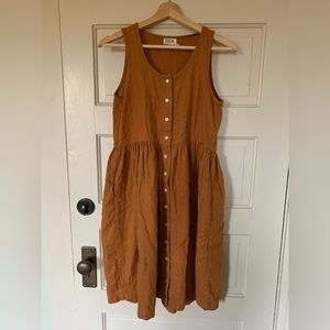 Beaton linen dress